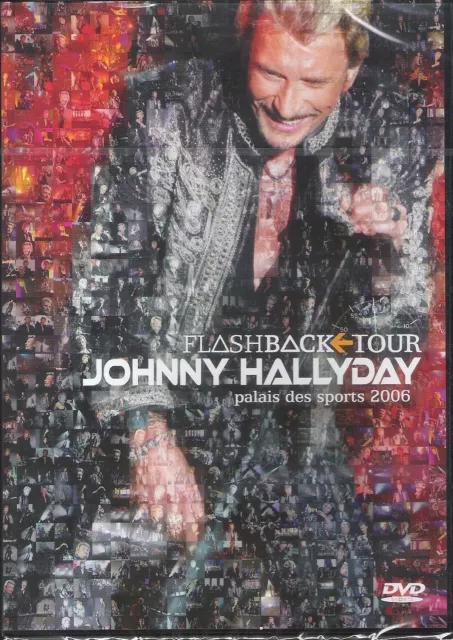 DVD Concert "Johnny Hallyday" Flashback Tour (4) Neuf S/Blister