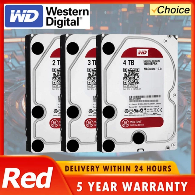 Western Digital SATA III Hard Drives (HDD, SSD & NAS Refurbished