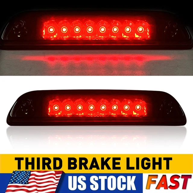 For 95-17 Toyota Tacoma Black LED Third 3RD Rear Brake Stop Tail Light Lamp EAC