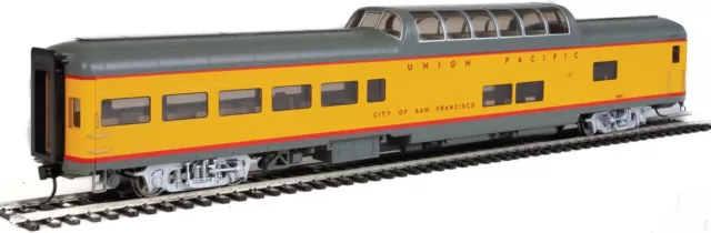 Walthers 920-18203 HO Union Pacific Heritage Fleet UPP 85' ACF Dome Lounge #9009