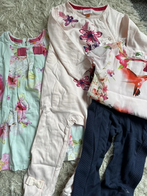 Ted Baker Baby Girl Bundle 12-18 months good condition - sleepsuit dress outfit