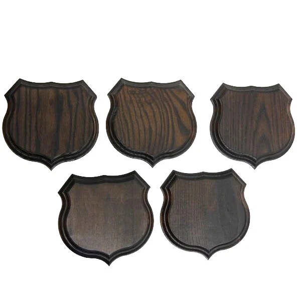 5x Wappenschilder Placa de Jabalí Af 15cm Jabalí Placa Jabalí Escudo de Trofeo