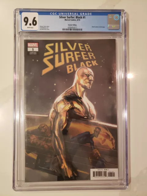 Silver Surfer Black 1 Parel variant CGC 9.6 freshly graded Marvel Comics 2019