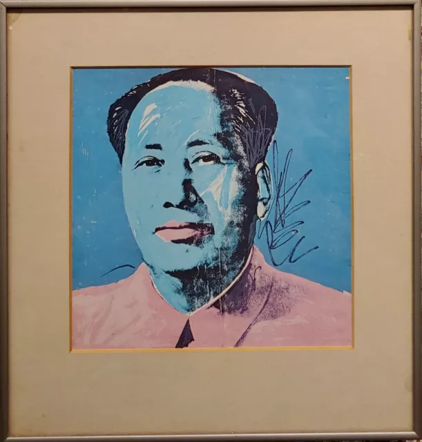 Andy Warhol - Mao - 1972 Vintage Litografía