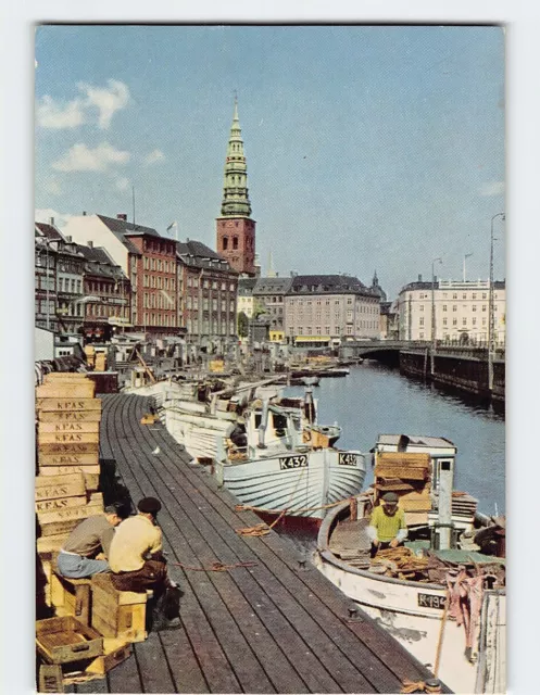 Postcard The Old Strand, Copenhagen, Denmark