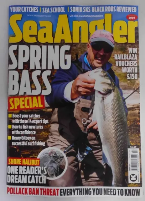 SEA ANGLER MAGAZINE #633 Spring 2024 Spring Bass special, Pollack