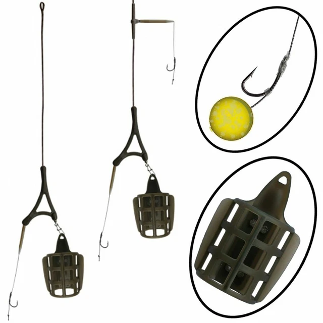 METHOD SPRING FEEDER Karpfen Komplett Fertig Montagen Futterspirale Spirale Carp EUR 4,99 - DE