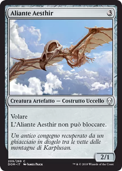 MTG 4x AESTHIR GLIDER - ALIANTE AESTHIR - DOM - MAGIC