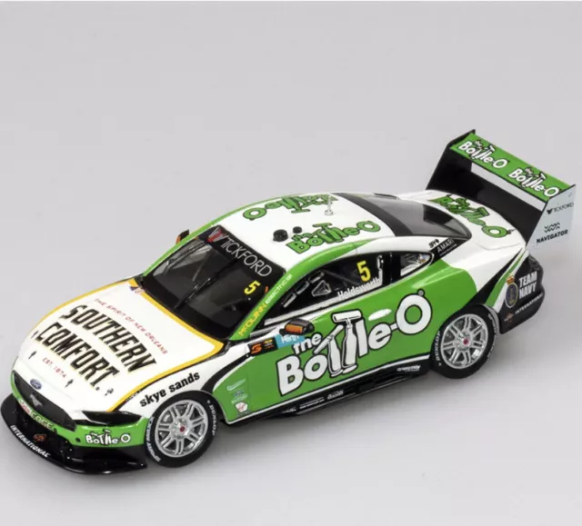 1:43 The Bottle-O Racing Team #5 Ford Mustang Gt Supercar 2019 Lee Holdsworth