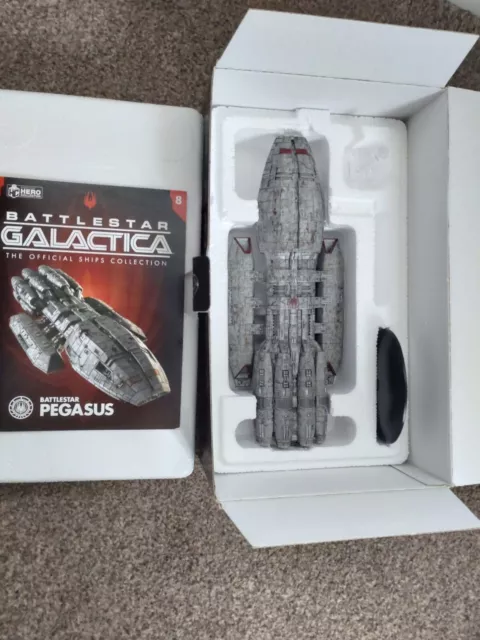 Eaglemoss Battlestar Galactica Pegasus Battleship  Freepost