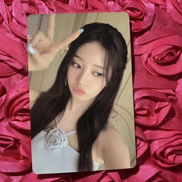 RORA BABYMONSTER FOREVER Edition Celeb K-POP Girl Photo Card Sweet Blue ...