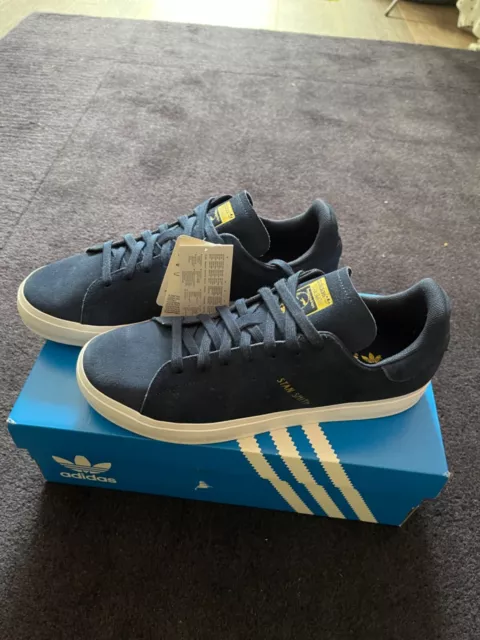 Stan smith vulc blue sales