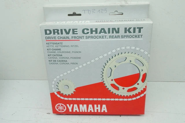 Kit Chaîne Neuve Pour Yamaha 125 TDR / 125TDR De 1993 à 2003 - Rapport 16/57