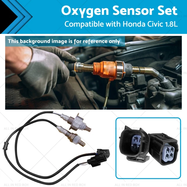 2X Upstream+Downstream Oxygen O2 Sensor For Honda Civic 1.8L - Foto 10
