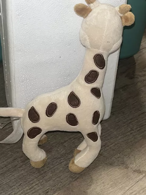 Sophie La Giraffe by Vulli Soft Plush Rattle Toy Lovey 10” WW 3