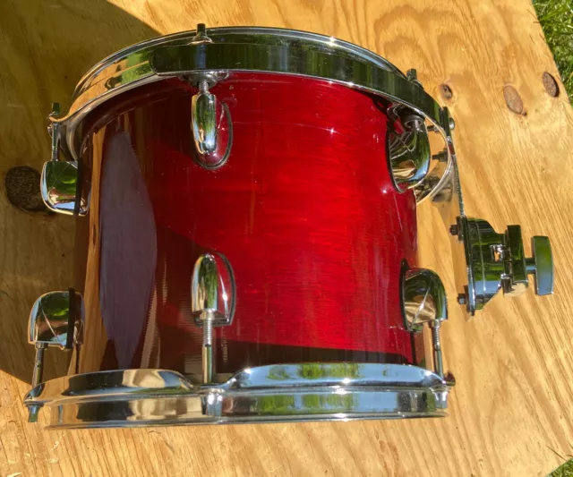 GRETSCH CATALINA Maple 10” TOM Drum Red Transparent GLOSS With Mount