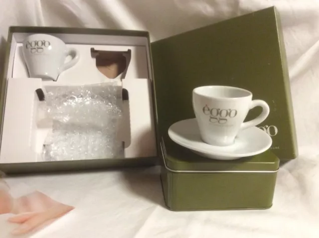 Lot de 2 tasses à café expresso