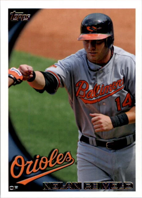 CARTE DE BASEBALL 2010 Topps Baltimore Orioles #653A Nolan Reimold EUR ...