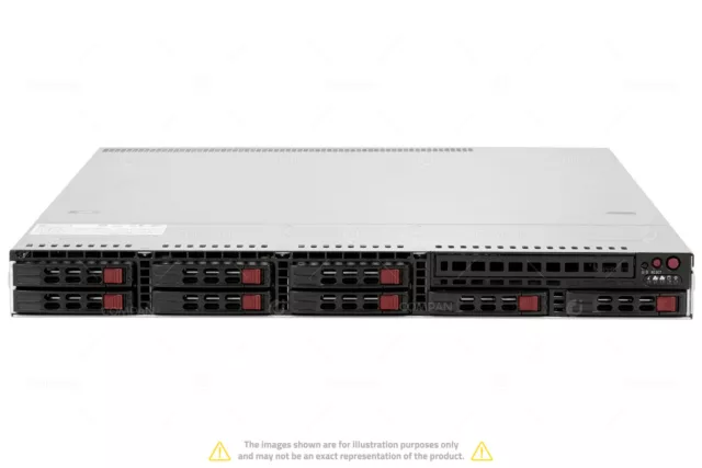 Supermicro SYS-1029P-WTR-8SFF 2x Xeon Gold 6128 256 RAM 2x 960GB SSD Rails