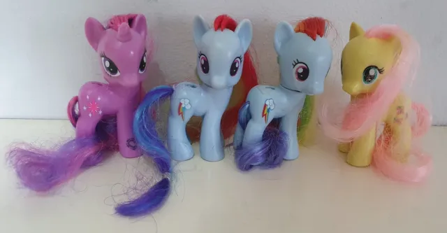 My Little Pony G4 Brushables Lot of 4 Charm Wings - Cute!