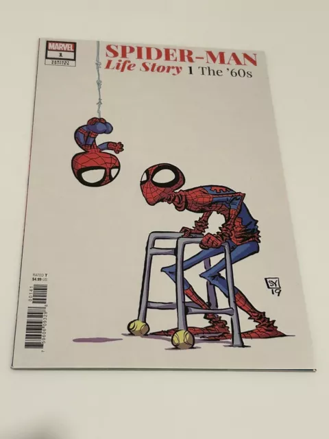 Spider Man Life Story #1 Skottie Young Baby Variant Marvel Comics