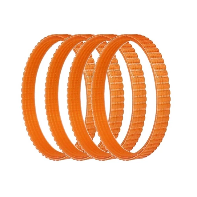 4 ud. 9,6 mm de ancho cepillado eléctrico correa de transmisión naranja para MKT 1900B 22
