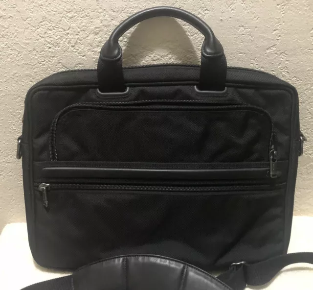 Laptop Messenger Briefcase Tumi 26130D4 Black Ballistic