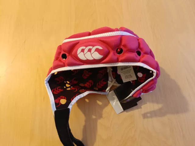 Canterbury Ccc Casque Ventilator Rugby Taille L Neuf Avec Etiquette