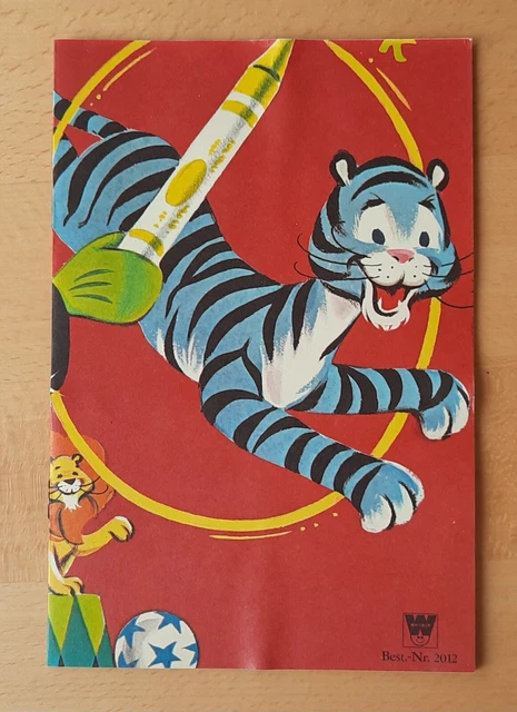 Tiere vom Zoo - Malbuch - Withman-Verlag - DIN A 5 - wie neu