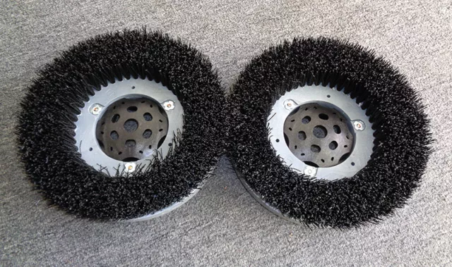 Two (2) 13" Oem Brushes, 385923, 1220182, Tennant Walk Behind Scrubbers 3