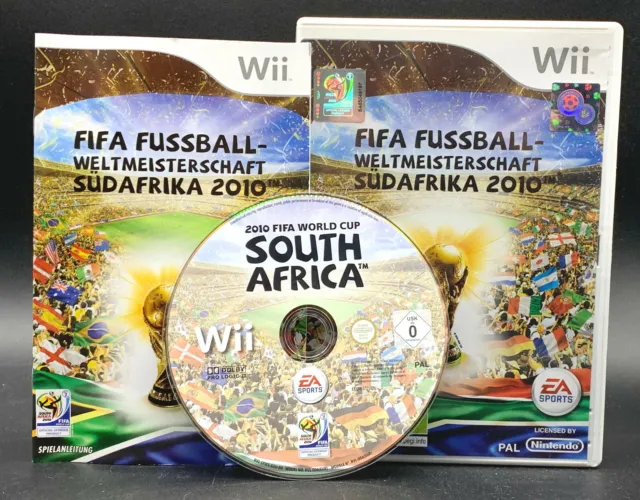 NINTENDO WII " FIFA FUSSBALL WM WELTMEISTERSCHAFT 2010 Südafika | gut | KOMPLETT