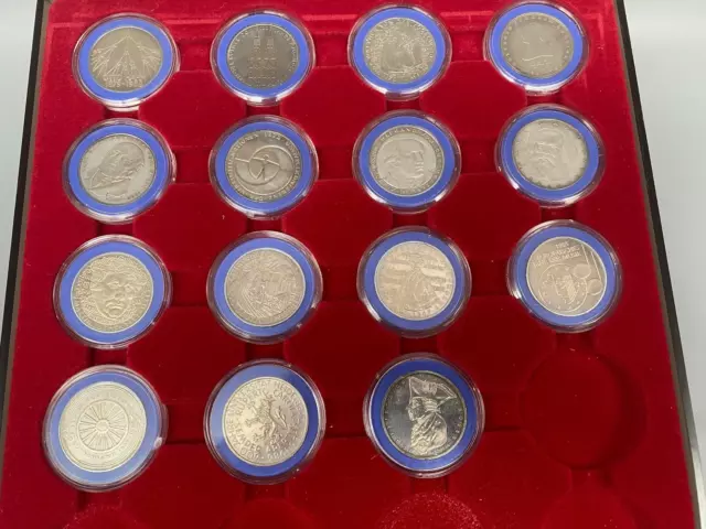 5 Mark Gedenkmünzen BRD  Kupfer - Nickel  - Sammlung 1979 - 1986 - 15 Münzen