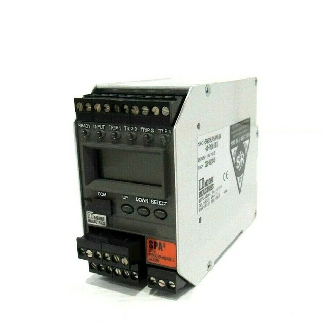 Neuf MOORE INDUSTRIES Spa2 / Hlprg / 4prg / UAC / Ao / Fmeda Programmable Alarme