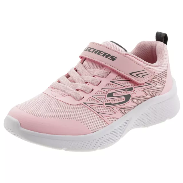 Sports Shoes For Kids Skechers D Gore Strap Pink (Size: 22) NEW
