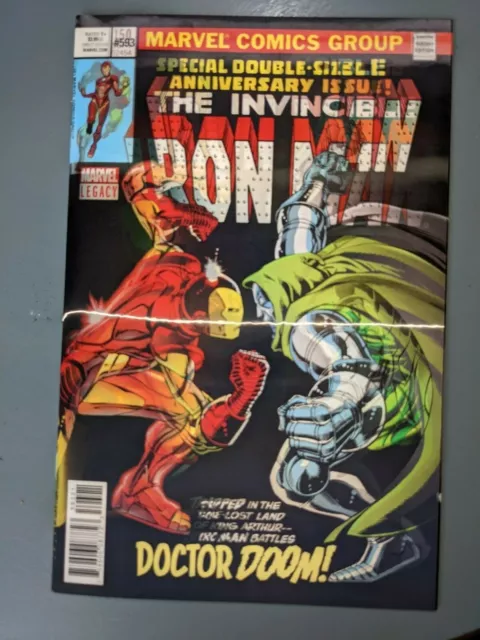 Invincible Iron Man #593 • Lenticular Variant Cover Homage To Iron Man #150!