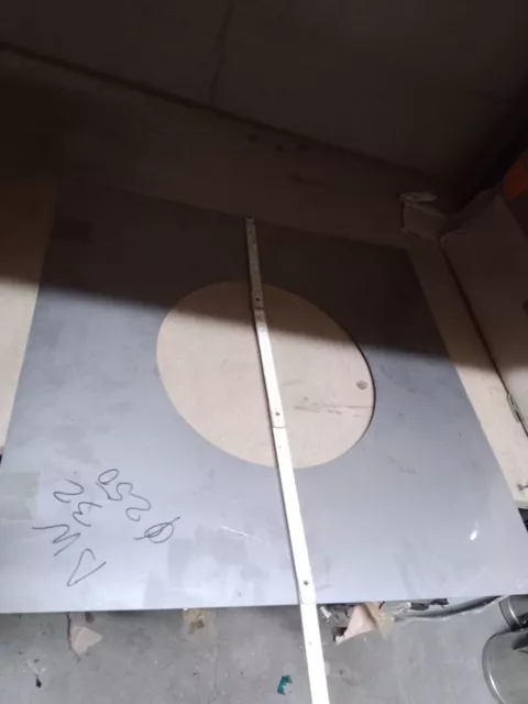 Targa Da Finitura Acciaio Inossidabile D 2900 60cm Per 60cm