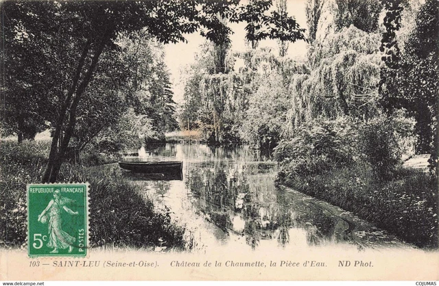 95 - SAINT LEU LA FORET - S10432 - Ch�teau de la Chaumette - La Pi�ce d'Eau - L1