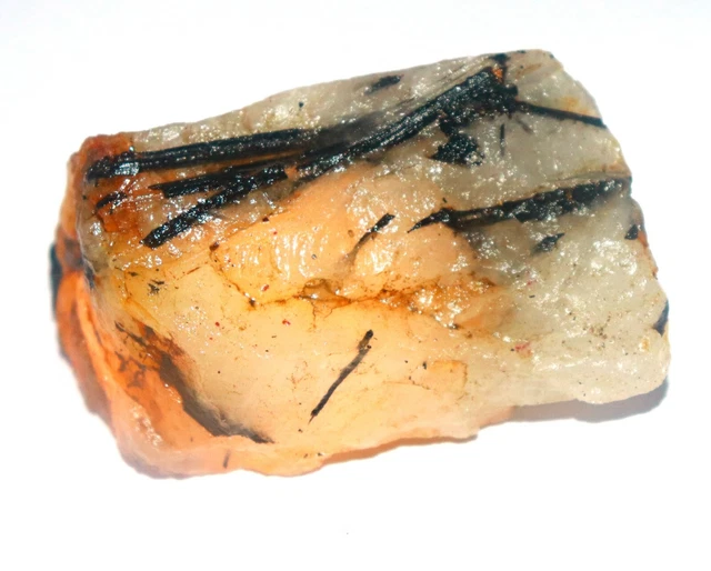Certifié Naturel Noir Rutile Quartz 841.30Ct Étonnant Pierre Précieuse GB1032
