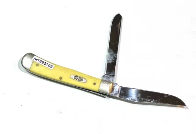 CASE XX USA 4207ss breast cancer trapper folding knife, 77mm blade circa  2011 $129.00 - PicClick AU