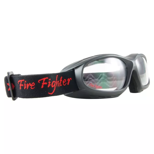 Fire Fighter Safety Goggles Clear Anti-fog Lens AS/NZS1337.1 Heat Flame Resist