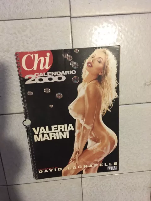 Calendario-Valeria Marini-2000-Rivista Chi-Foto Lachapelle-Nuovo New