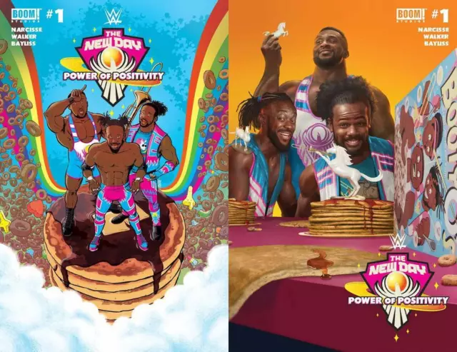 WWE: New Day: Power of Positivity #1 (inc. Variants, 2021)