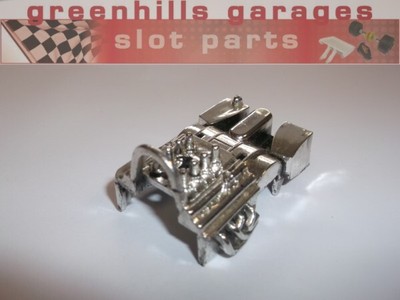 Used P5287 ##x Greenhills Scalextric JPS Lotus 72 Chromed Engine Block C50 