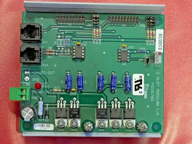AAON P87930 2 Slot Modular I/O Sub Base Board WattMaster YS101780