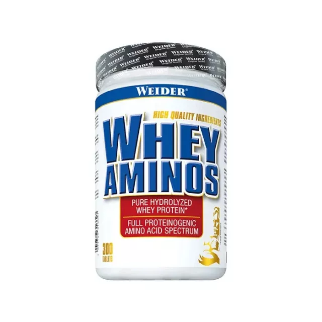 Weider Whey Aminos - 300 tabletas, adelgazamiento efectivo, construcción muscular