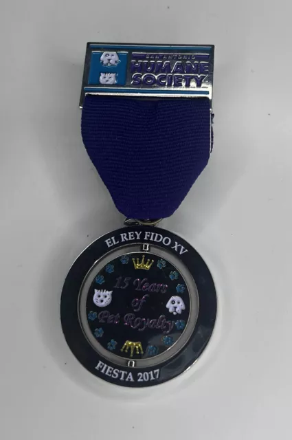2017 Rey Feo XV Fiesta Medal