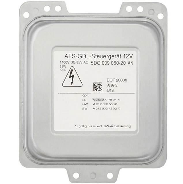 Centralina A20190078047 Xenon Ballast Faro Mercedes Classe E W212 Luci Modulo