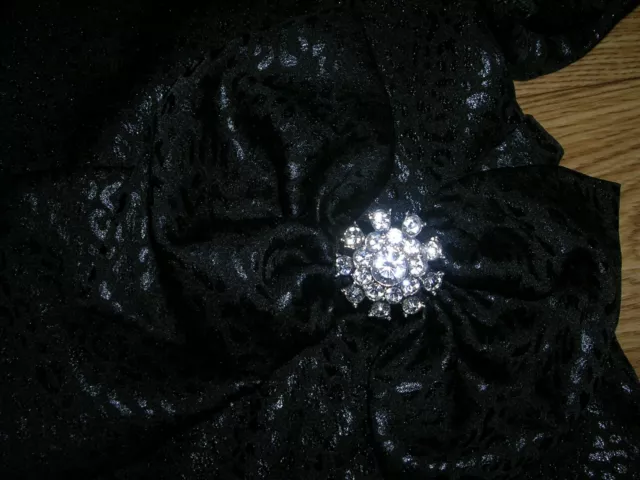 Tuta da salto nera nuova con etichette River Island per ragazze nuova con etichette età 5 110 cm NUOVA 4