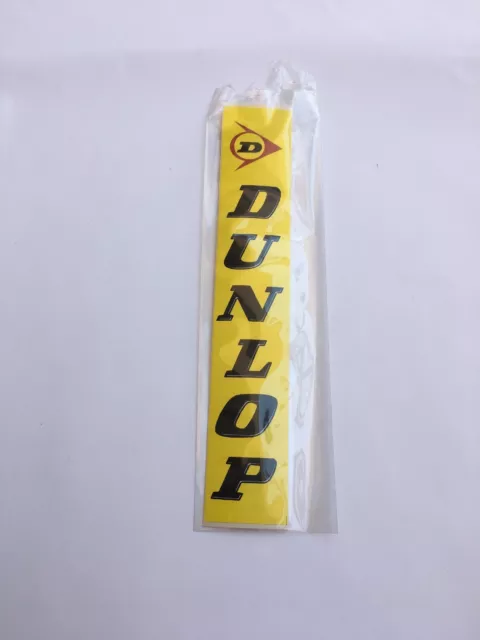 ADESIVO-sticker DUNLOP   Per Moto Anni 90