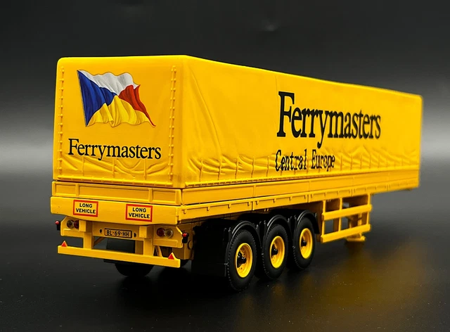 WSI USA Basic Line PETERBILT 579 6x4 WHITE 33-2025 - Modèles réduits